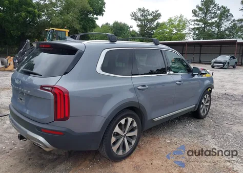 2022 Kia Telluride Ex z USA, uszkodzony, nr VIN 5XYP34HC0NG213088